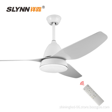 SLYNN Modern LED Ceiling Lamp with Remote Control and Fan